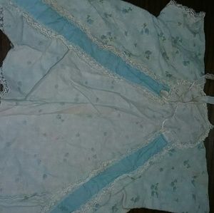 Vintage Newborn Baby Clothes Top Dress